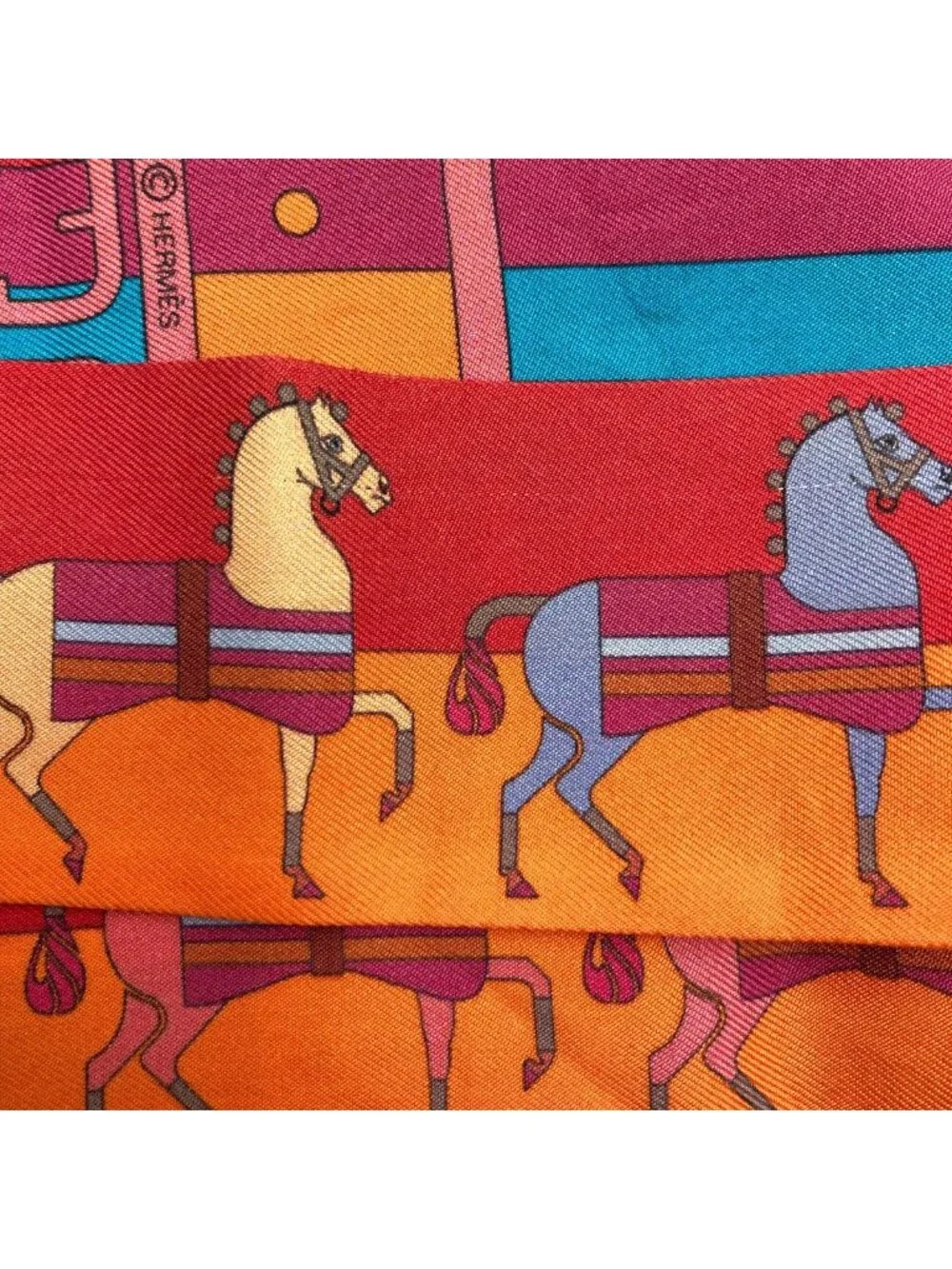 Hermes Twilly Scarf Silk
